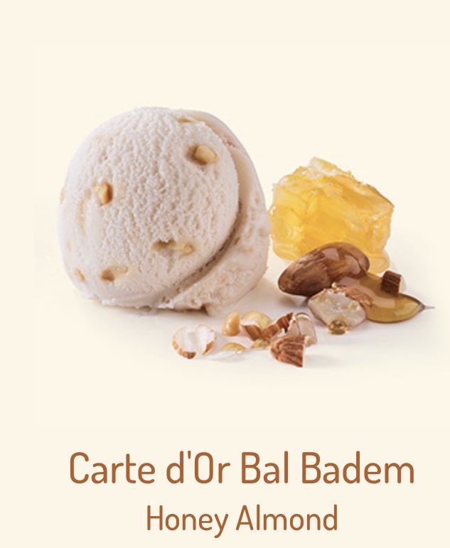 Honey Almond ice cream