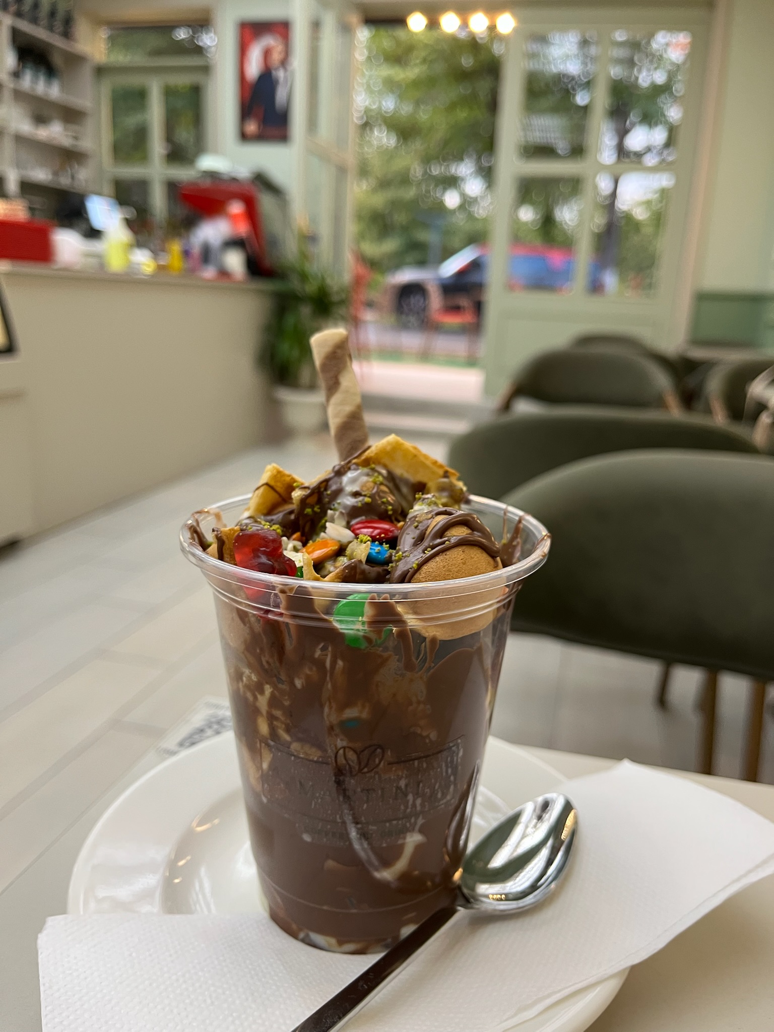 Waffle cup