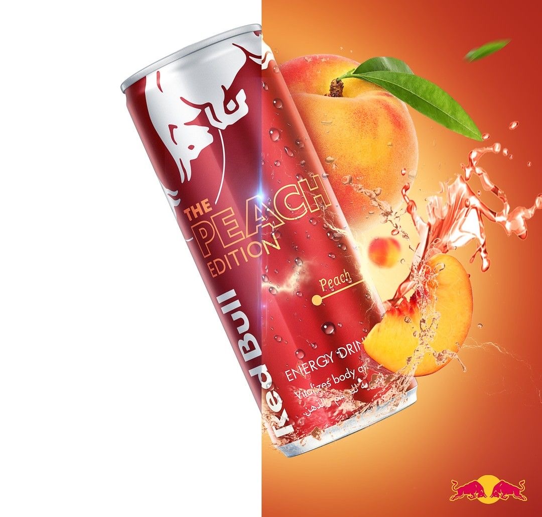 Redbull peach