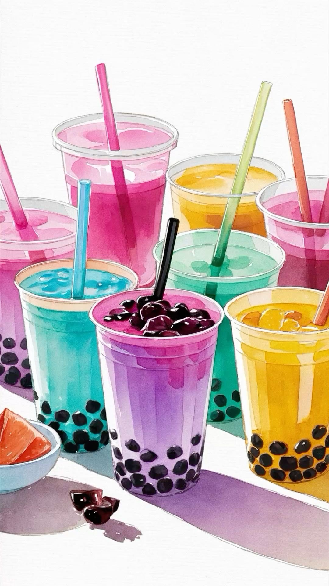 Cool Lime bubble tea